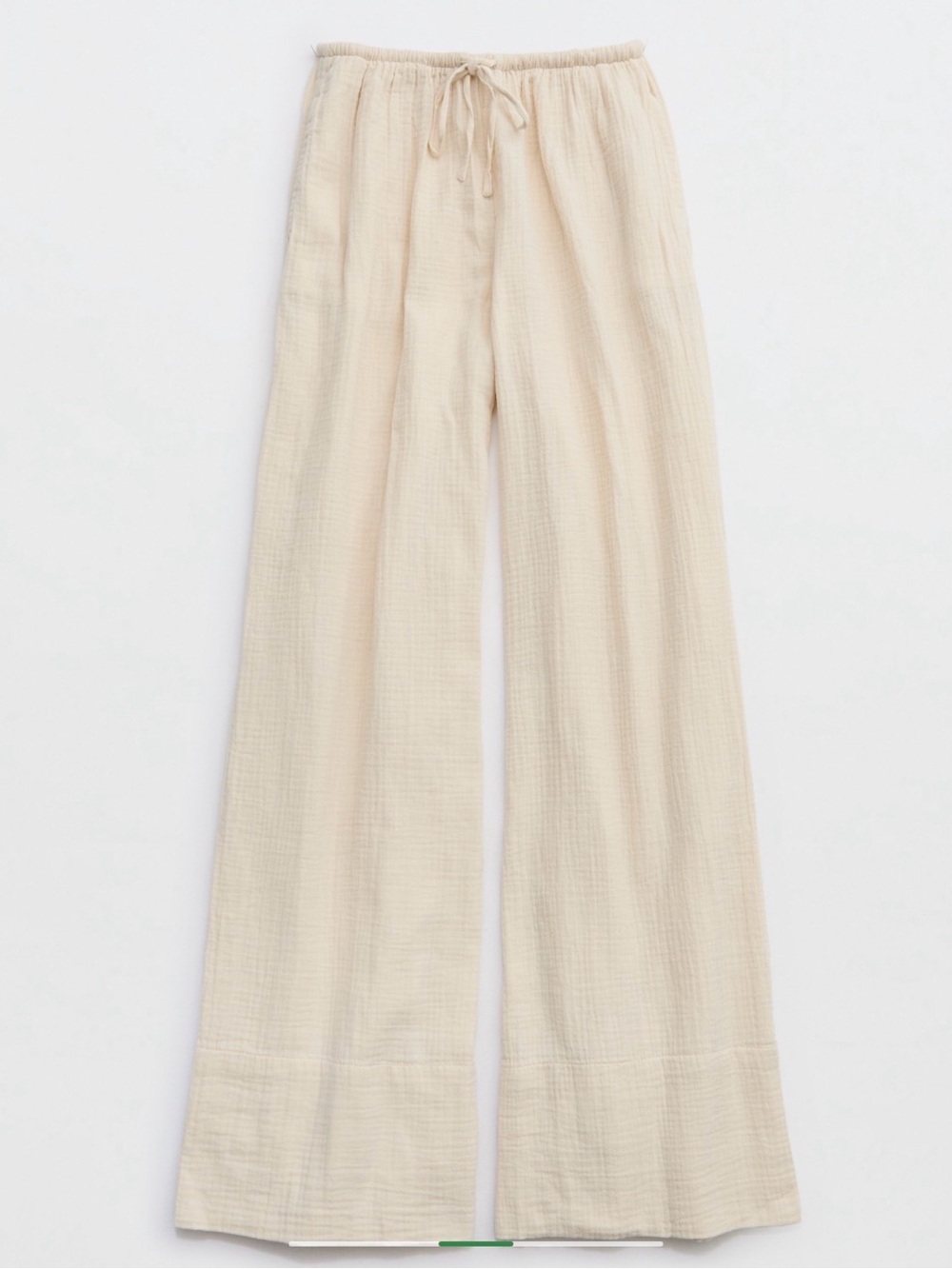 Aerie Day Off Pant - M Long - Cake Batter 100% Cotton